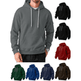 thumbnail image 1 of Mens Hoodies Pullover Solid Color Drawstring Fall Winter Hooded Sweatshirts Multifunctional Tops with Pockets and Arm Pockets, 1 of 7