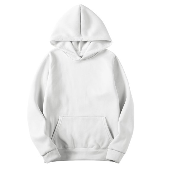 Mens Hoodies Pullover with Front Pocket Fleece Lined Sweatshirts Casual Solid Color Thermal Warm Long Sleeve Athletic Workout Hoodie & Sweatshirt
