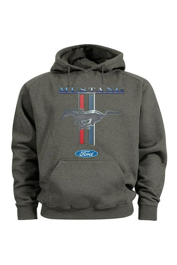 Mens Hoodies Tri-Bar Ford Mustang Sweatshirt