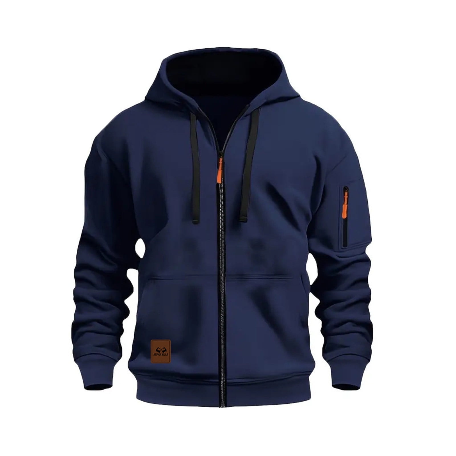 Men's Hoodie Padded Coat – Warm, Casual, Loose Fit main image 1
