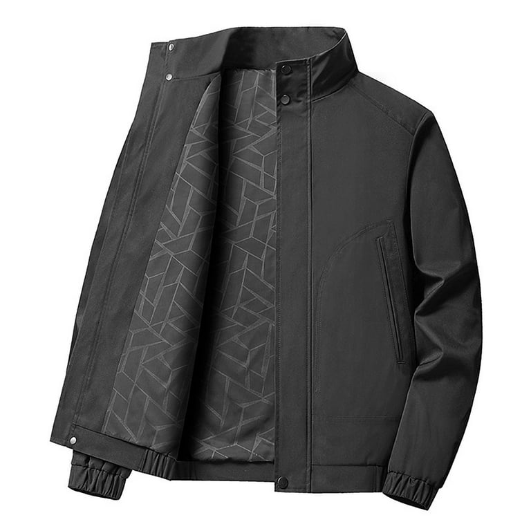Mens hoodless coats shop