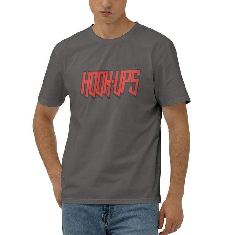 Mens Hook Ups Official Fashion T-Shirt 