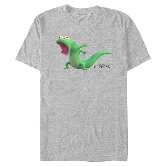 Mens Hoppers Tom Lizard Excitement Pose T Shirt