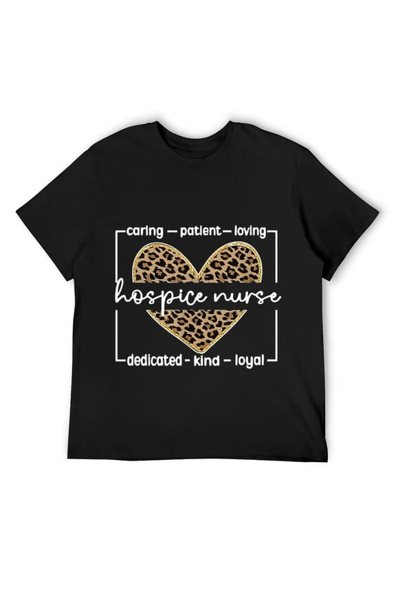 Mens Hospice Nurse Appreciation Palliative Nurse T-Shirt Black