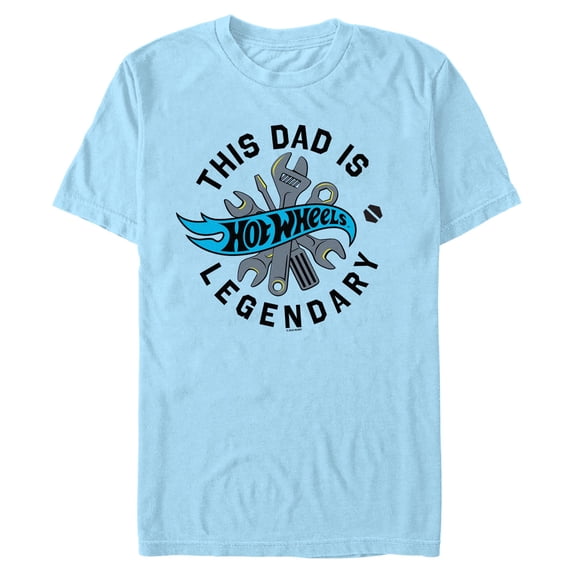 Mens Hot Wheels This Dad Is Legendary T Shirt