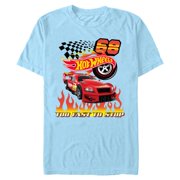 Mens Hot Wheels Too Fast to Stop Graphic T-Shirt