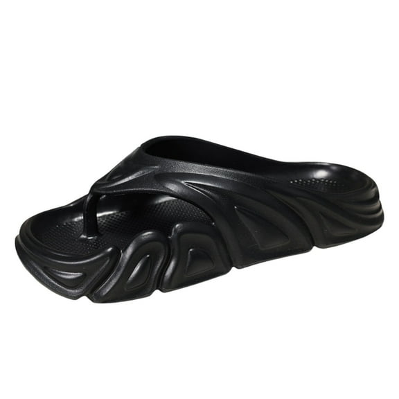 Mens House Slippers Character Open Toe Slip On House Shoes Thick Soles Non Slip Comfortable Casual Indoor Outdoor Mens Slipper Size 40