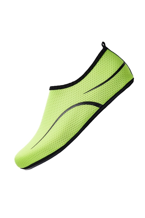 Mens House Slippers Lightweight Slip On House Yoga Shoes Non Slip Comfortable Casual Indoor Outdoor Beach Swimming Mens Slipper Size 47