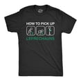 thumbnail image 1 of Mens How to Pick Up Leprechauns T Shirt Funny St Patricks Day Tee Cool Shenanigans Graphic Tees, 1 of 9