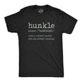 thumbnail image 1 of Mens Hunkle Like A Normal Uncle But Way Better Looking T Shirt Funny Family Graphic Tee Graphic Tees, 1 of 7