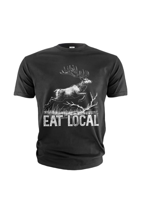 Mens Hunting Shirt Funny Hunting Tee Deer Joke Shirt Hunter Gifts Hunting Shirt For Men Him (Large Black)