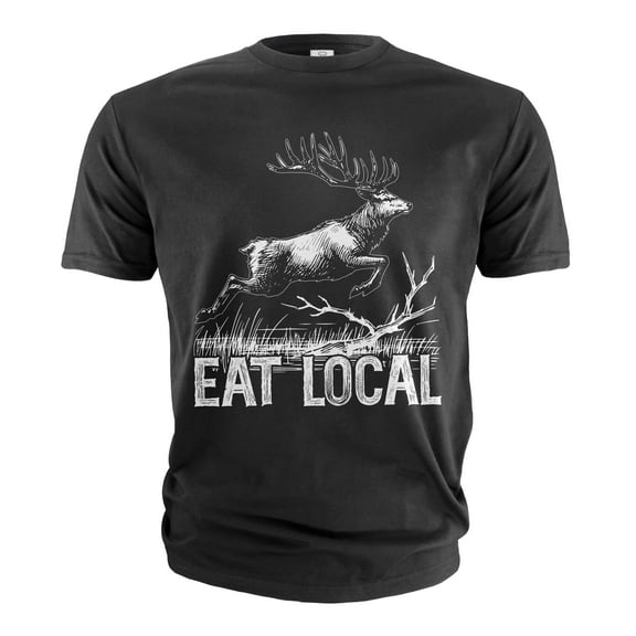Mens Hunting Shirt Funny Hunting Tee Deer Joke Shirt Hunter Gifts Hunting Shirt For Men Him (Large Black)