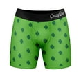 thumbnail image 1 of Mens I Clover Shenanigans Boxers Funny St Patricks Day Saint Paddy Shamrock Graphic Underwear, 1 of 5