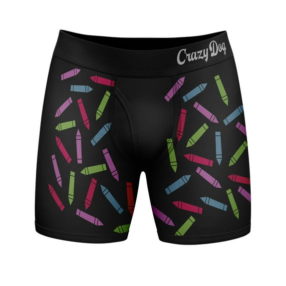 Mens I Dont Have The Time Or The Crayons to Explain This Boxer Briefs Funny Underwear