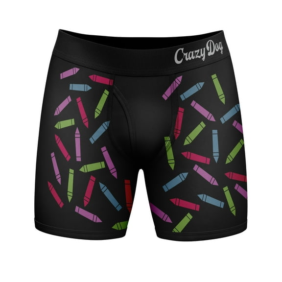 Mens I Dont Have The Time Or The Crayons to Explain This Boxer Briefs Funny Underwear