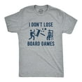 thumbnail image 1 of Mens I Dont Lose Board Games T shirt Funny Gift for Family Hilarious Saying Graphic Tees, 1 of 9