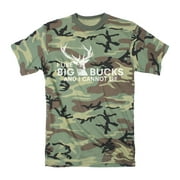 Mens I Like Big Bucks and I Cannot Lie T shirt Funny Deer Hunting Hunter Gift Graphic Tees