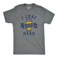 thumbnail image 1 of Mens I Love Good Head T Shirt Funny Adult Beer Drinking Lovers Joke Tee for Guys Graphic Tees, 1 of 7