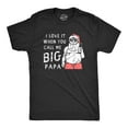 thumbnail image 1 of Mens I Love It When You Call Me Big Papa T Shirt Funny Xmas Party Santa Tee for Guys Graphic Tees, 1 of 7