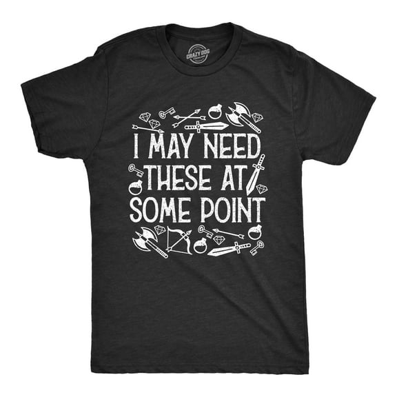 Mens I May Need These At Some Point Cool Video Gamer Gift Perfect Gaming Gift Graphic Tees