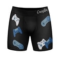 thumbnail image 1 of Mens I Paused My Game to Be Here Boxer Brief Funny Video Gaming Gamer Gift Underwear, 1 of 5