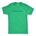thumbnail image 1 of Mens I Pinch Back T shirt Funny St Patricks Day Joke Graphic Novelty Paddys Tee Graphic Tees, 1 of 7