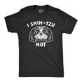 thumbnail image 1 of Mens I Shih-Tzu Not T Shirt Funny Pet Puppy Dog Lover Graphic Novelty Tee Graphic Tees, 1 of 9