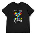 thumbnail image 1 of Mens I'm A Proud Granny Autism Awareness Autistic Grandchild T-Shirt Black 4X-Large, 1 of 5