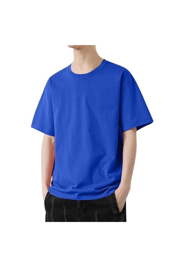 Mens Ice Silk Shirts Lightweight Short Sleeve Lapel Tee Shirts Plus Size Classic Solid Three Buttons Tees Tops