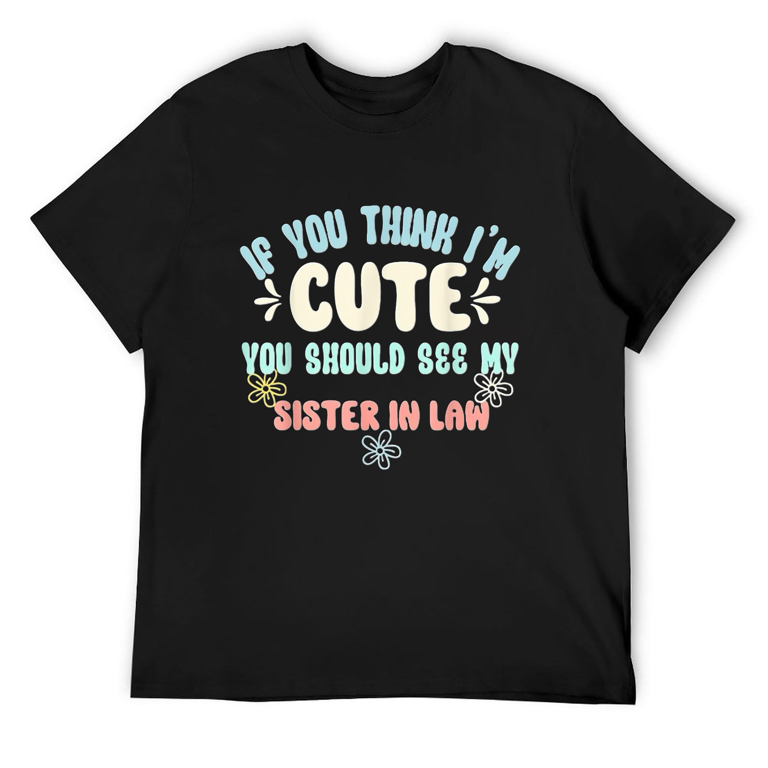 Toddler T-Shirt - 'If You Think I'm Cute You Should See My Uncle' Funny Baby Tee, Black 18 Months