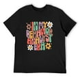 thumbnail image 1 of Mens In My Behavior Analyst Era Groovy Applied Behavior Analysis T-Shirt Black Medium, 1 of 5