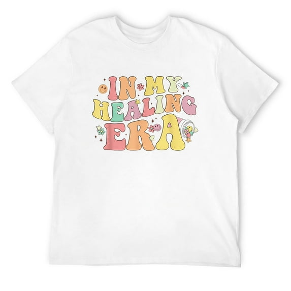 Mens In My Healing Era Mental Health Awareness Self Care Matter T-Shirt White Small
