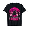 thumbnail image 1 of Mens In October We Wear Pink Cat Breast Cancer Awareness T-Shirt, 1 of 5