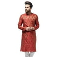 thumbnail image 1 of Mens Indian Bollywood Style Designer Silk Blend Achkan Sherwani Festive Kurta, 1 of 3
