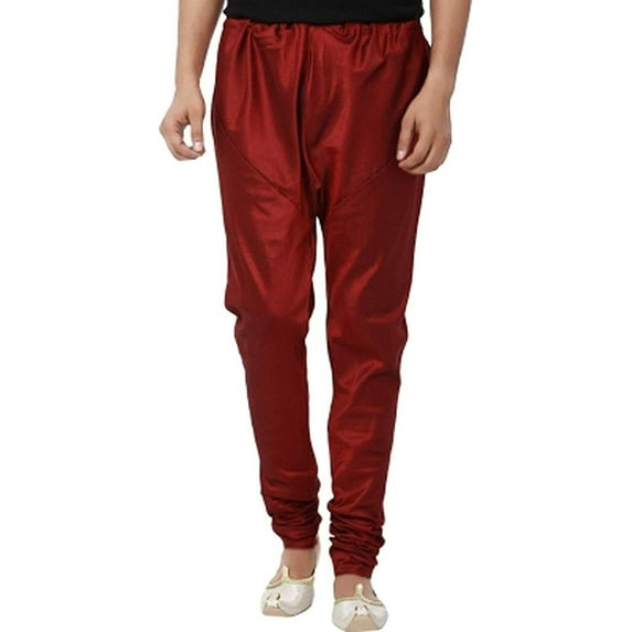 Mens Indian Ethnic Wear Silk Blend Pyjama Churidaar Breeches /Kurta Bottoms