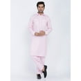 thumbnail image 1 of Mens Indian Pakistani Bollywood Designer Cotton Linen Pathani Suit Salwar Set, 1 of 3