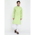 thumbnail image 1 of Mens Indian Wear Handmade Pure Cotton Light Weight Ethnic Kurta Salwar Set, 1 of 4