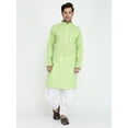 thumbnail image 1 of Mens Indian Wear Handmade Pure Cotton Light Weight Ethnic Kurta Salwar Set, 1 of 3