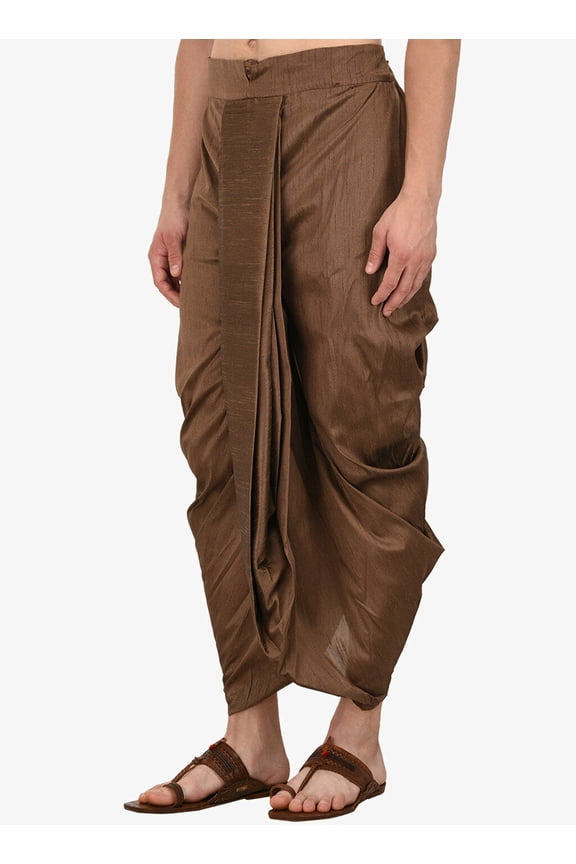 Mens Indian Wear Silk Bend Handmade Free Size Harem Salwar Dhoti Sherwani Bottom