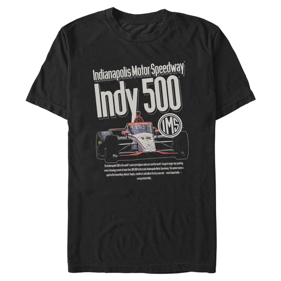 Mens Indy 500 Racing Immortality Quote T Shirt