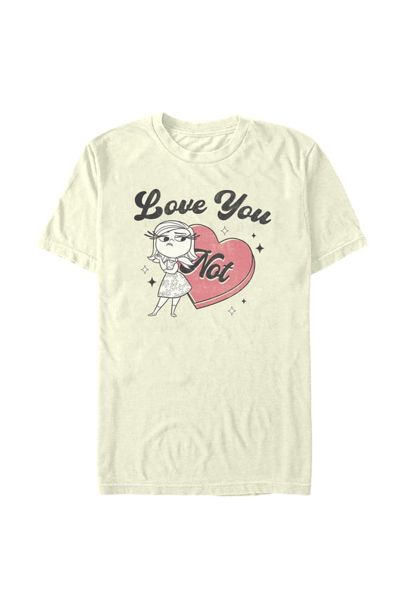 Mens Inside Out Disgust Love You Not T Shirt