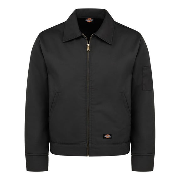 Mens Insulated Eisenhower Jacket, Black - S RG