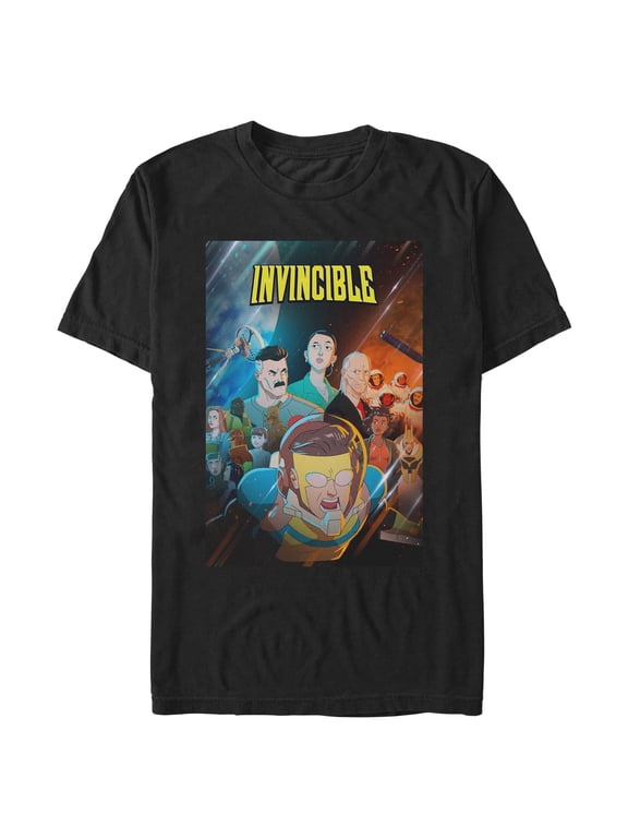 Mens Invincible Invinciboy Team Poster T Shirt
