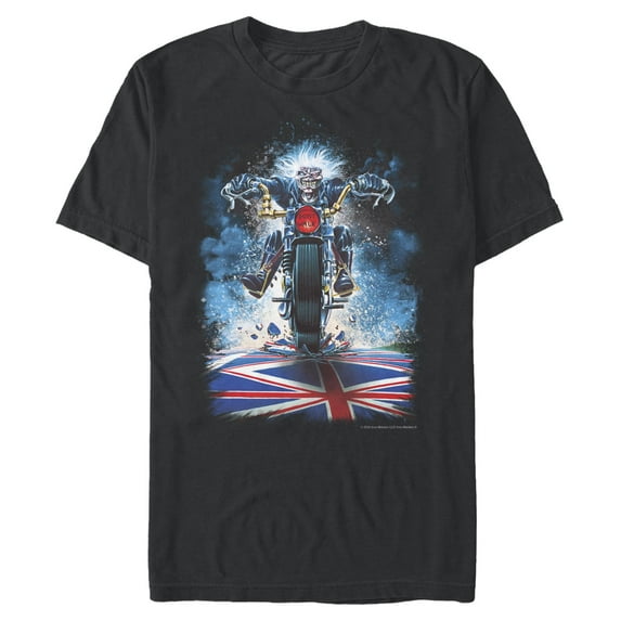 Mens Iron Maiden Don't Walk Bike T Shirt