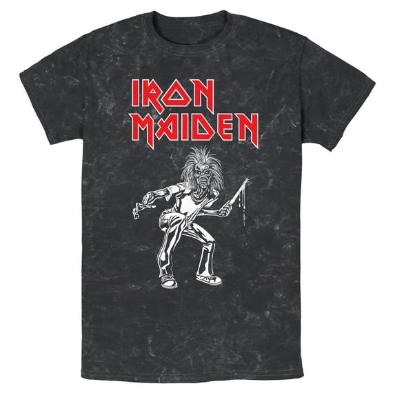 Mens Iron Maiden Eddie Knife T Shirt