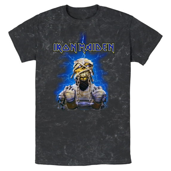 Mens Iron Maiden Powerslave Mummy T Shirt