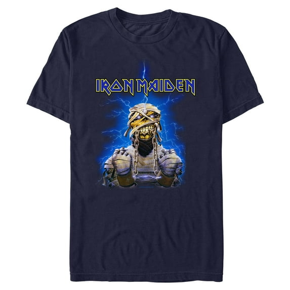 Mens Iron Maiden Powerslave Mummy T Shirt