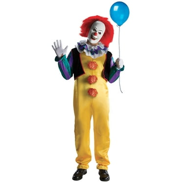 It 1990 Pennywise Costume for Adults by Rubies, Men's XS