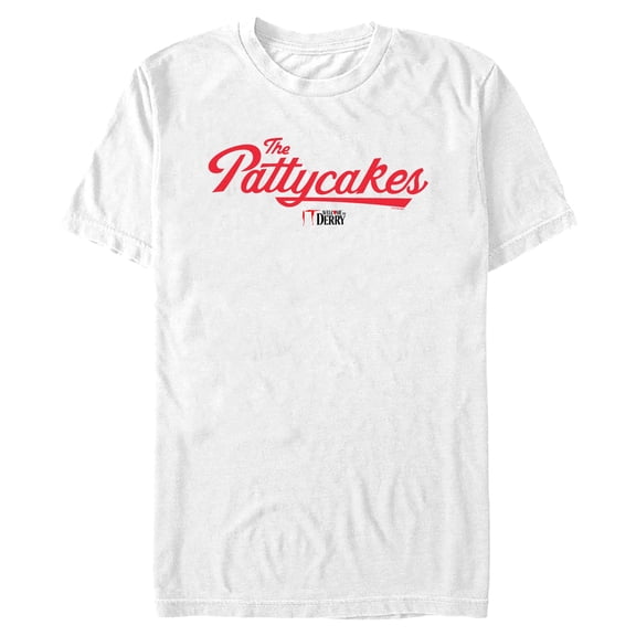 Mens It: Welcome to Derry The Pattycakes Classic Red Logo T Shirt