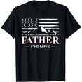 thumbnail image 1 of Mens It's Not A Dad Bod It's A Father-Figure American Flag T-Shirt, 1 of 3